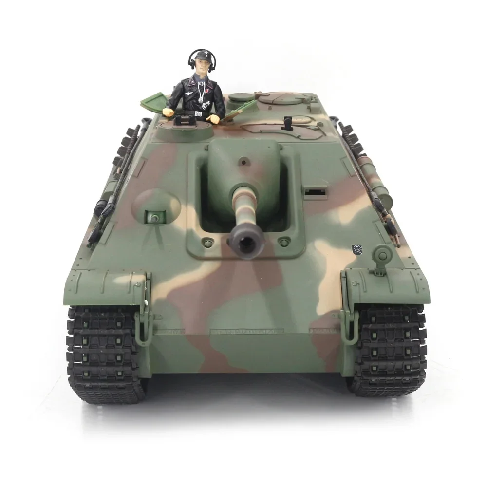 Remote-Controlled Tank German Cheetah Heavy-Duty Multifunctional Combat Competition 1:16 Simulation Tank Car Model Outdoor Toy