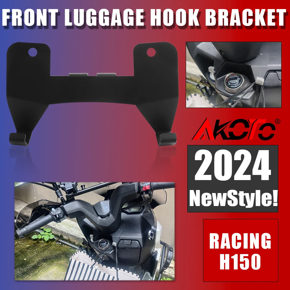 

FOR KYMCO 150 RKS RKX RacingH150 RKX150 RKS150 Motorcycle Front Luggage Hook Bracket Bag Hang Holder Cargo Frame Storage Hanger