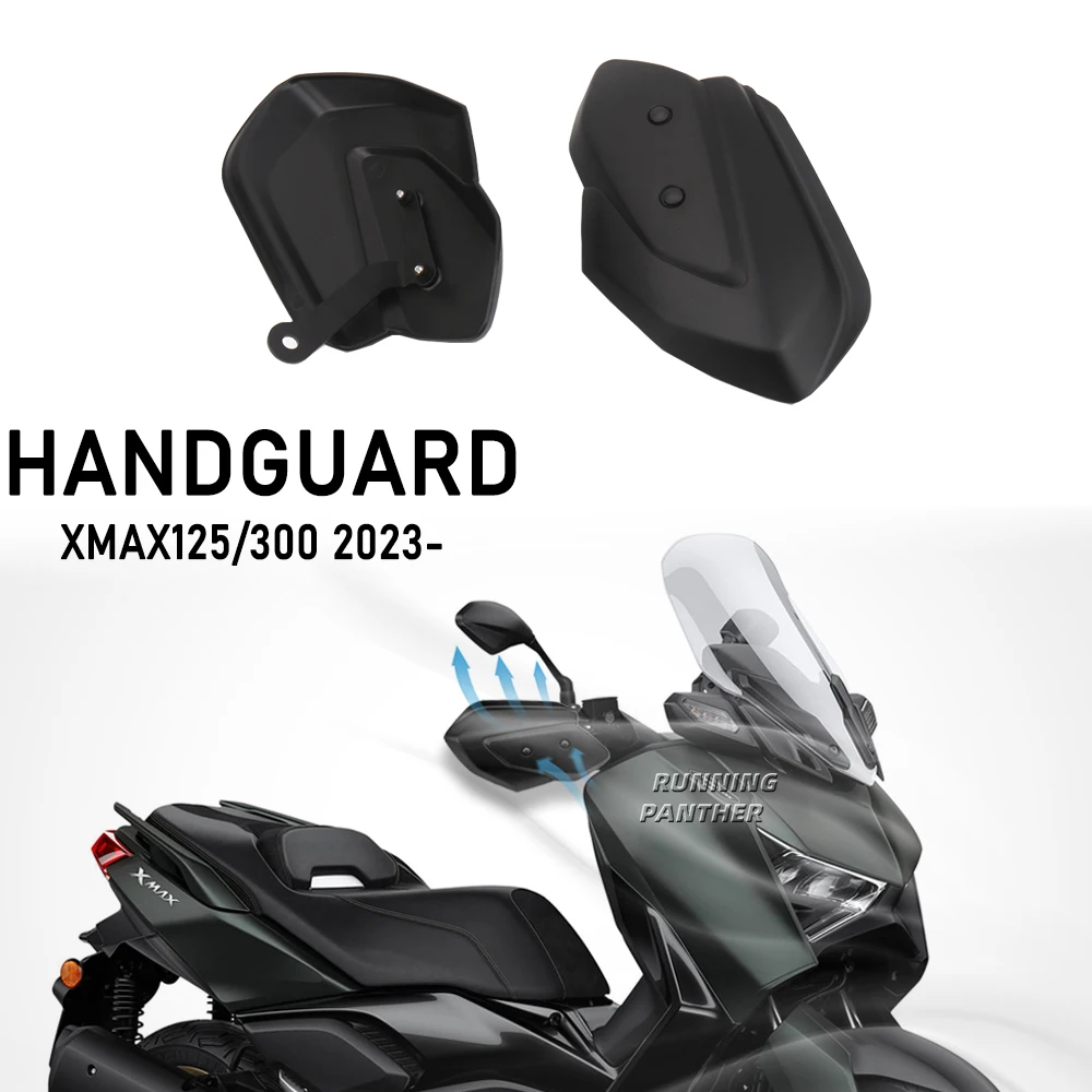 New Knuckle Visor Motorcycle Windproof Handguard Hand Guards Windshield For YAMAHA XMAX125 XMAX300 X-MAX 125 X-Max 300 2023 2024