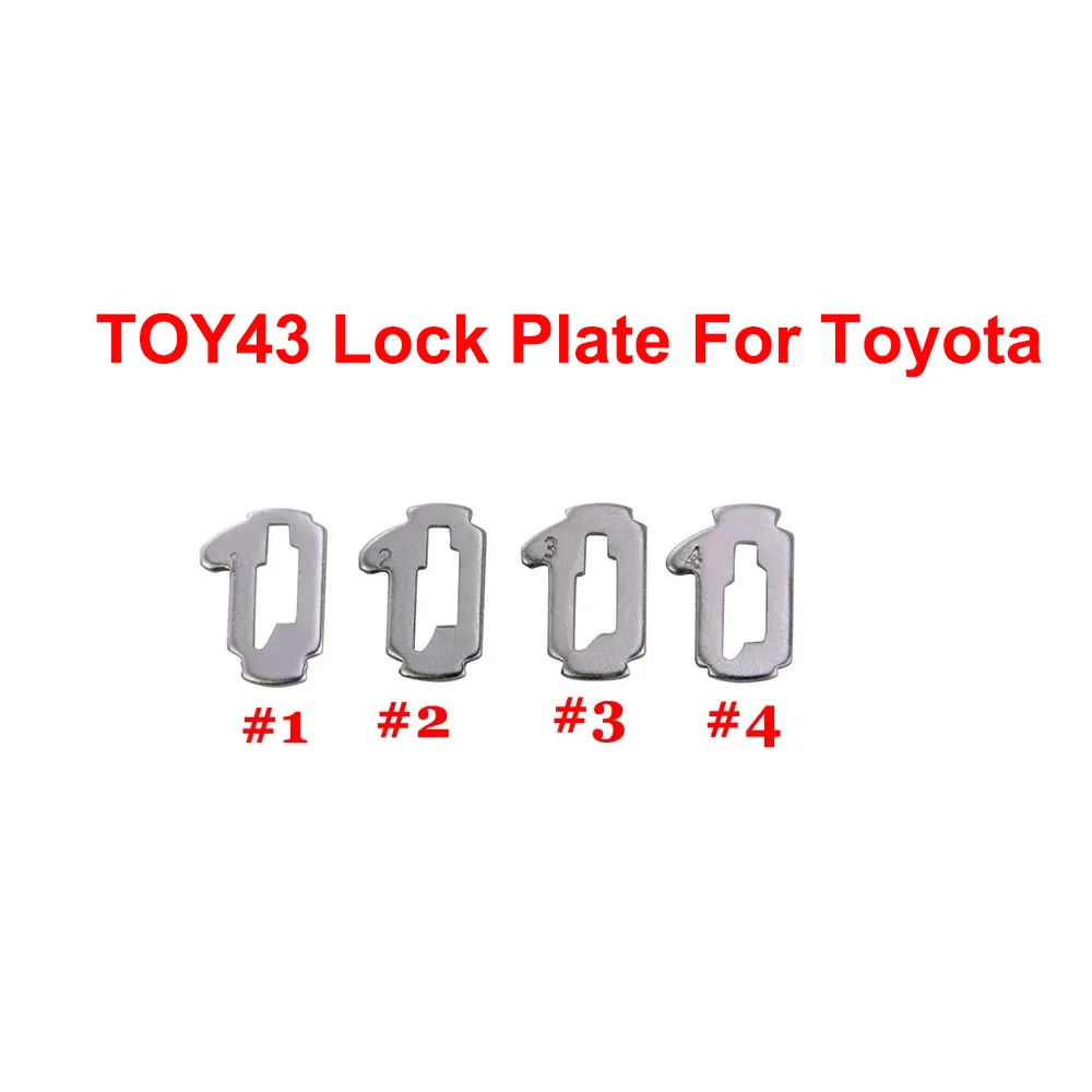 200pcs TOY43 Car Lock Reed Plate For Toyota Car Key Lock Repair Kit Accessories