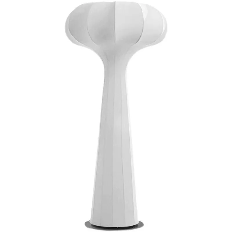 

Modern creative mushroom Nordic lamp living room day hotel lobby villa fabric floor lamp