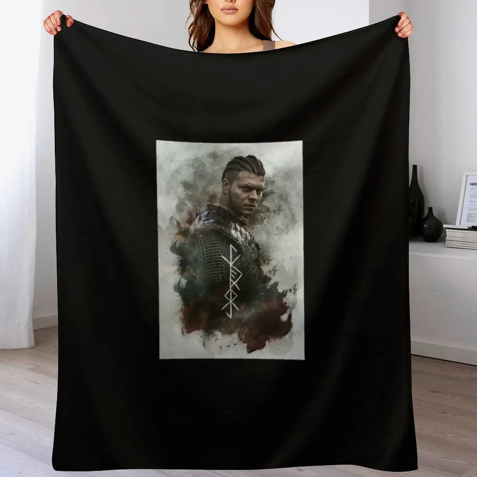 

The darkness art Throw Blanket halloween cosplay anime Luxury Designer Flannel Fabric Blankets