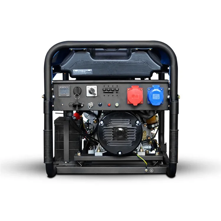 #YUNYI Cheap customized 6kw single phase electric gasoline generator