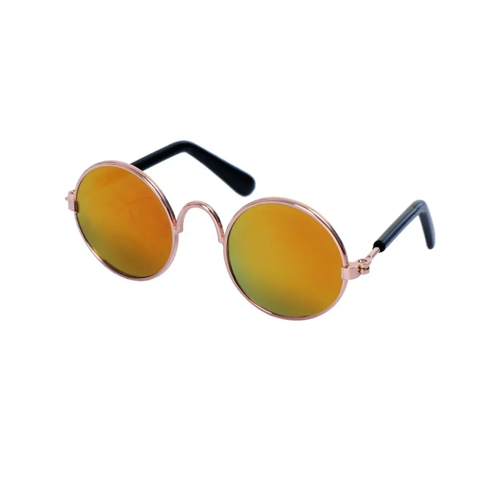 

Multicolor Vintage Trend Toys Pet Supplies Photos Props Eye-wear Pet Sunglasses Cat Glasses Reflection Glasses