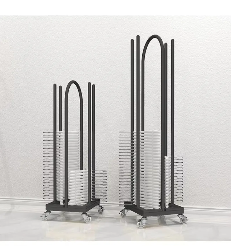 Price Assembly Hanger Stacker Finisher with Wheels