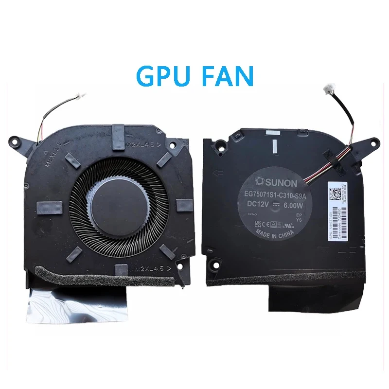 SZ New Original Laptop CPU GPU Cooling Fan For HP OMEN 9 16-WF 16-XF TPN-C167 TPN-C168