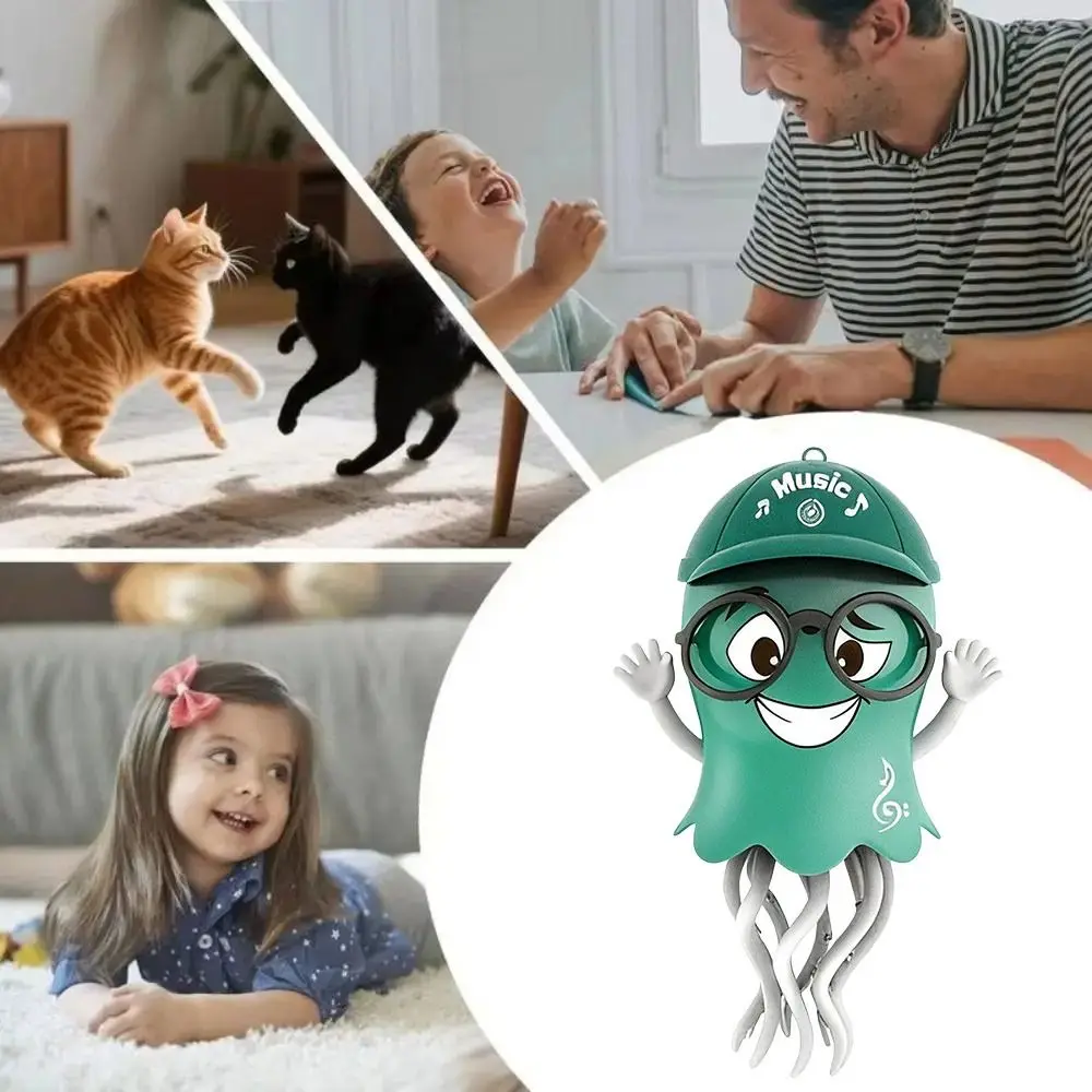 ليد ضوء الرقص لعبة الأخطبوط ثمانية مخلب التواء الزحف الرقص LED لعبة الرقص تجنب العوائق التلقائي #2