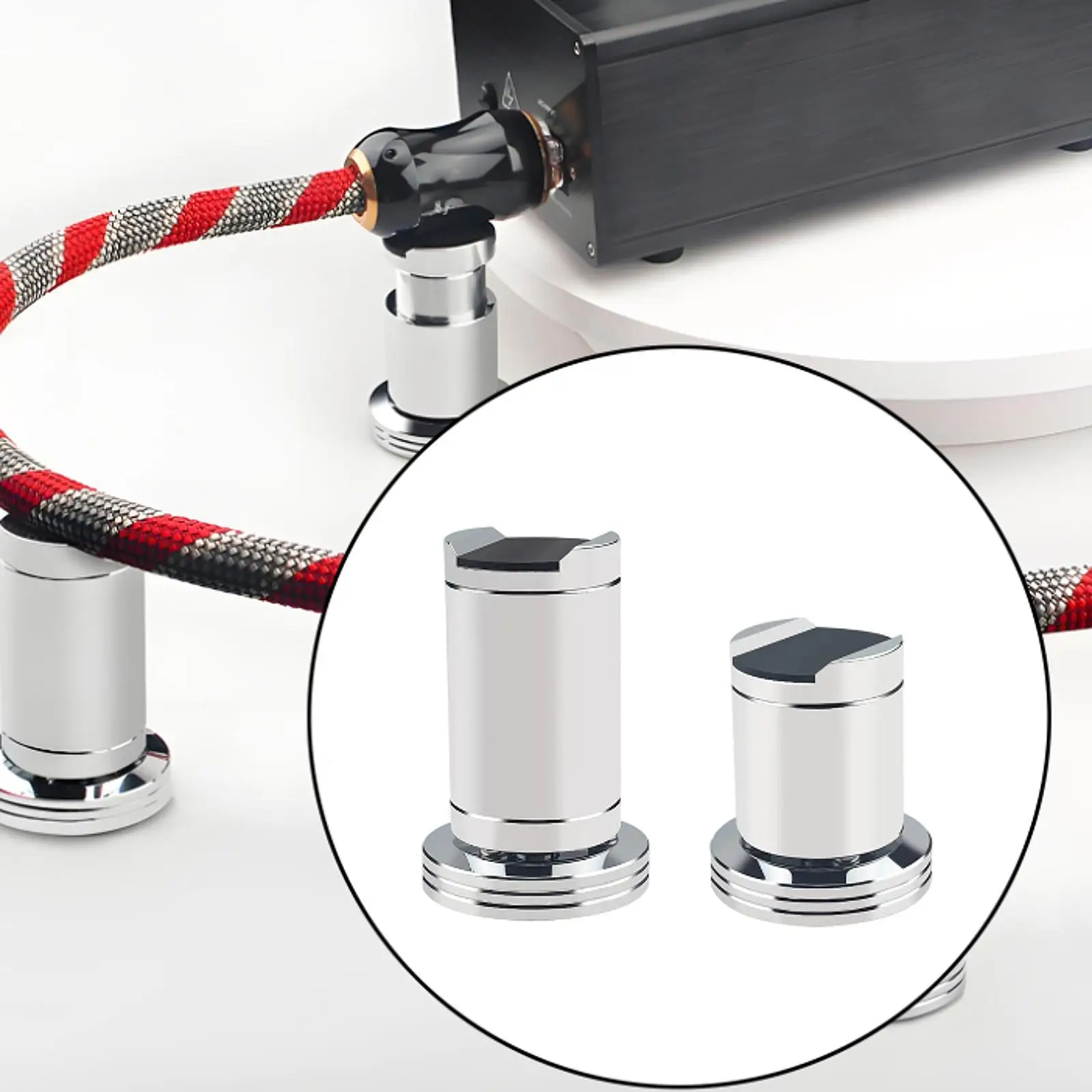 Держатель кабеля динамика Противоударные кабели Подставка HiFi Audio Wire Riser Кронштейн