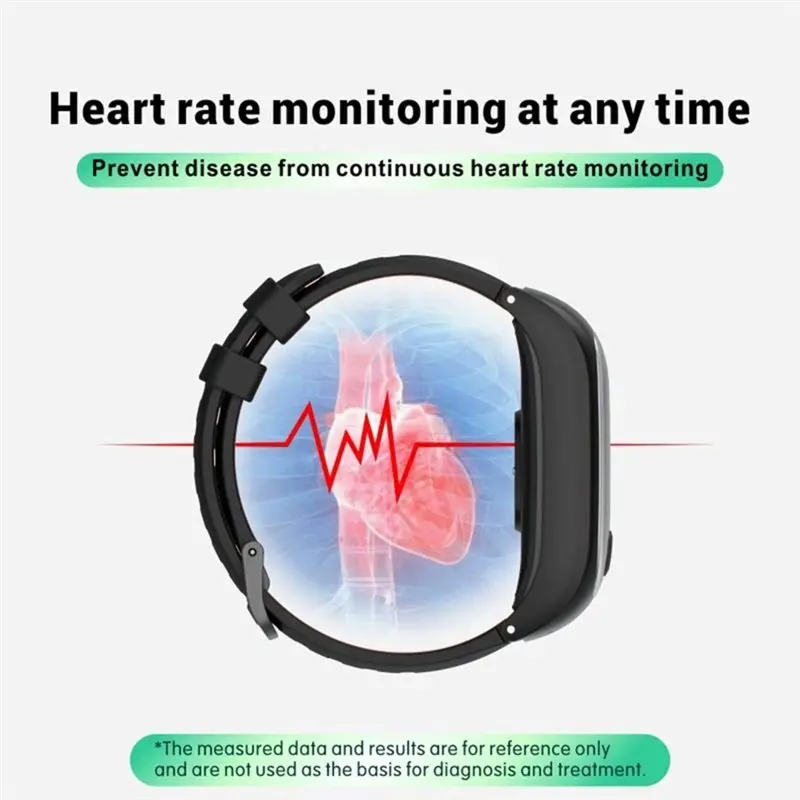 ABZW Auto Fall Detection Alert Smartband For Seniors No Call Center, GPS Tracking, Heart Rate Monitoring With SOS Button