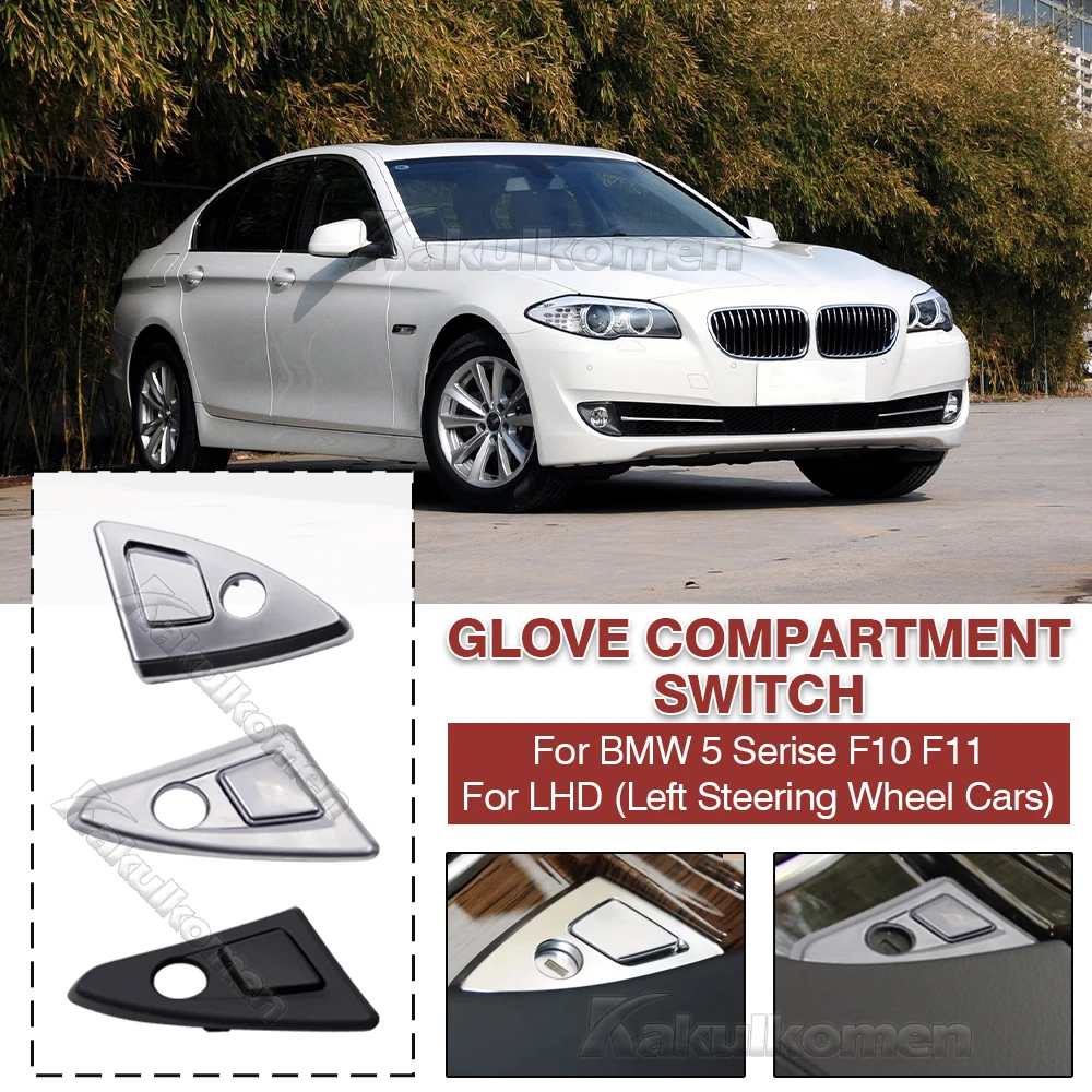 New LHD Car Inner Central Armrest Glove Box Switch Catch Button For BMW 5 Series F10 F11 F18 520 523 525 528 530 535 2011-2017