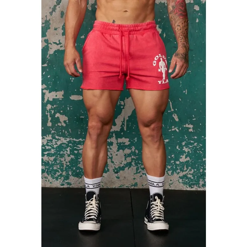 Men Printed Sports Shorts Casual Sweat Shorts for Bodybuilding Running Jogging Summer Loose Fit Training Bottoms Color Options