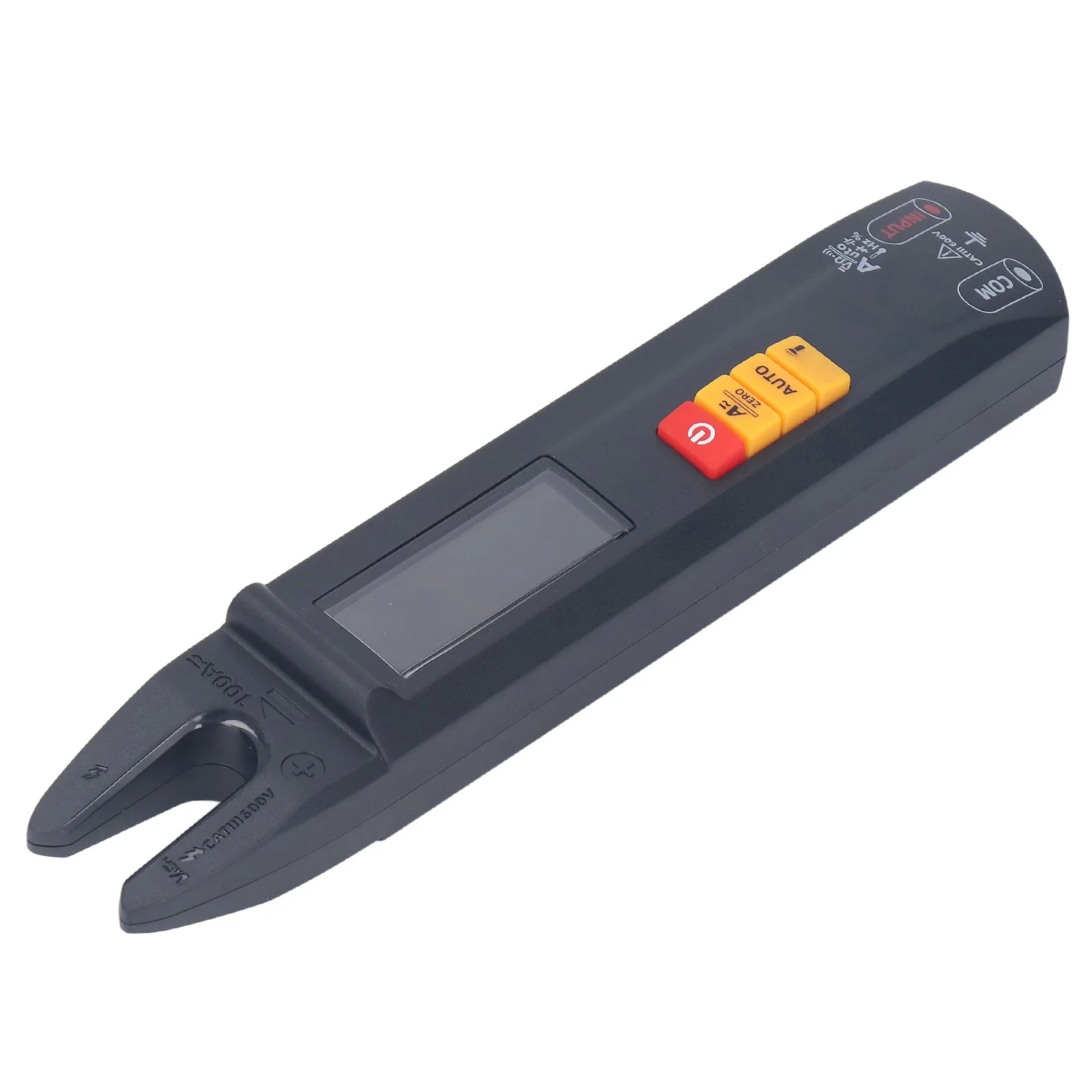 Misuratore di corrente CA Pinza amperometrica Multimetro digitale Misuratore di corrente di tensione con portata automatica ad alta precisione con torcia Amperometro 100A