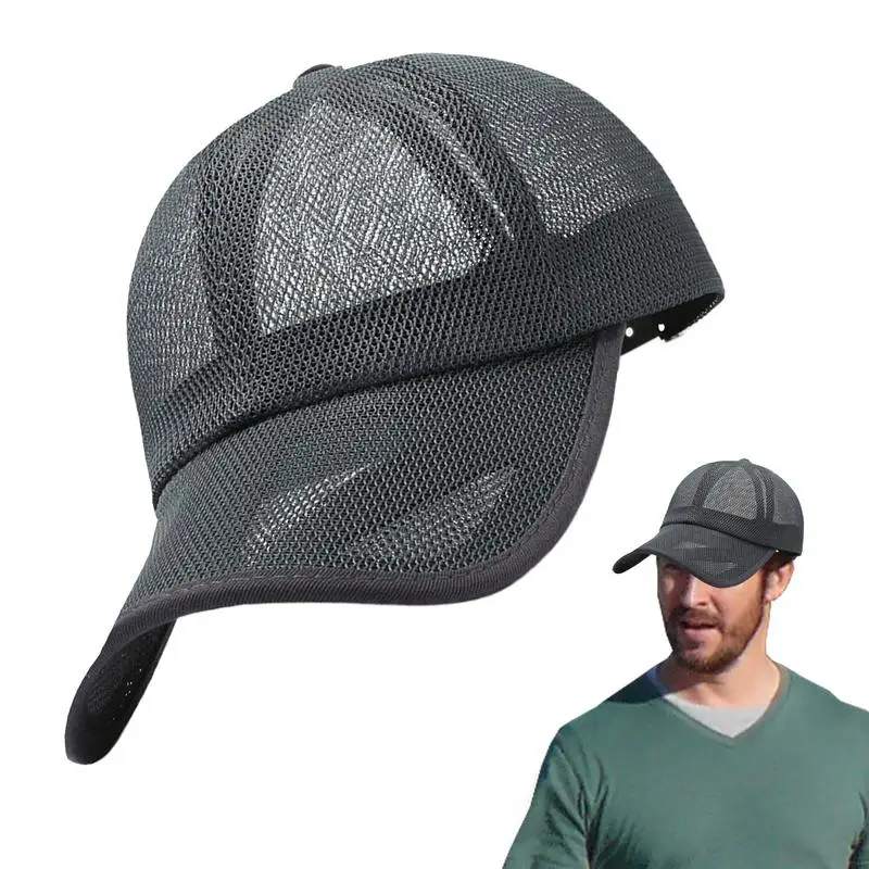 Mesh Dad Baseball Caps Fashion Hip Hop Outdoor Adjustable Trucker Sun Visor Hats For Women Men