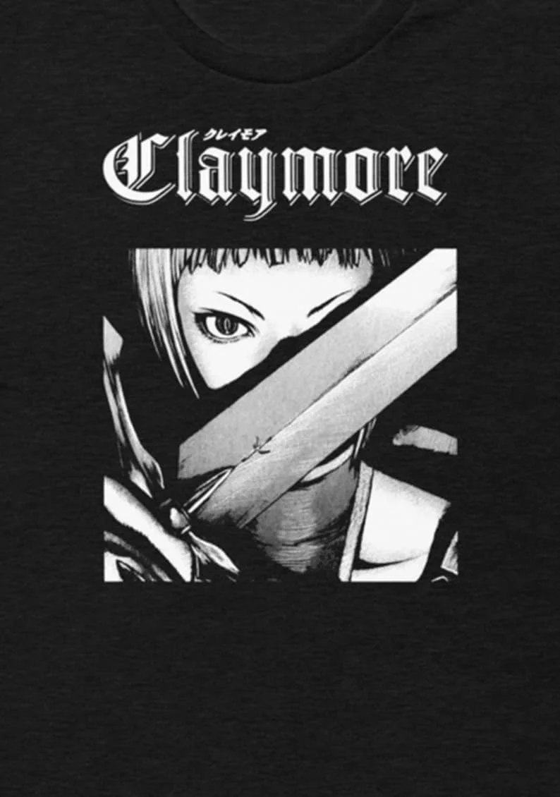 Claymore Manga 1 T Shirt long or short sleeves