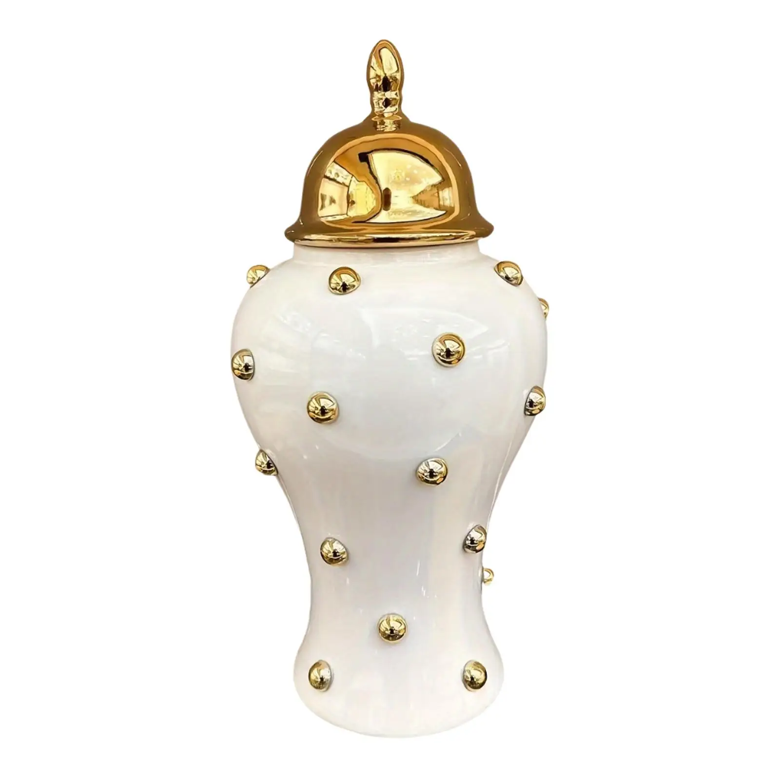 

Porcelain Ginger Jar Collectible Temple Jar for Shelf Party Living Room