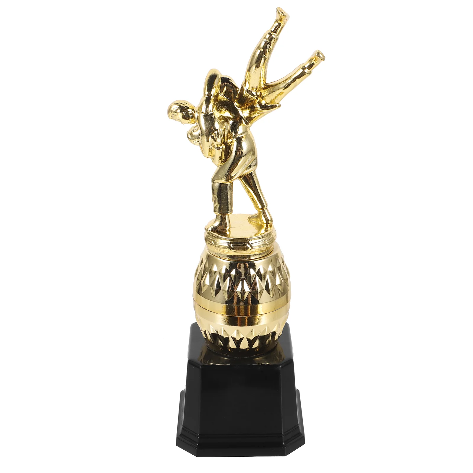 Small Gold Trophy Wrestling Decor The Gift Gifts Model for Sports Golf Plastic Child