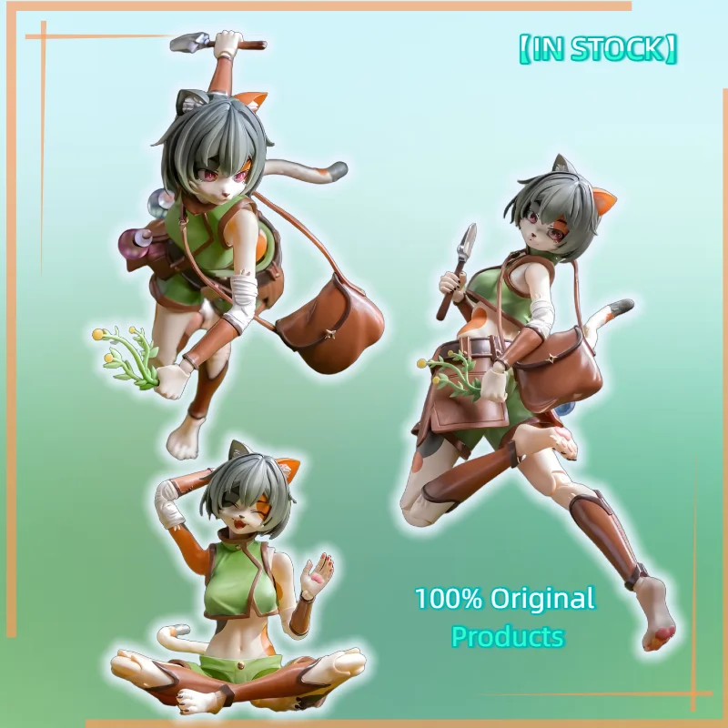 

【IN STOCK】 Original Product Adventure Team Calico Cat Herbalist Tonya 1/12 Action Figure Fan Hobby Toy Gift Collection