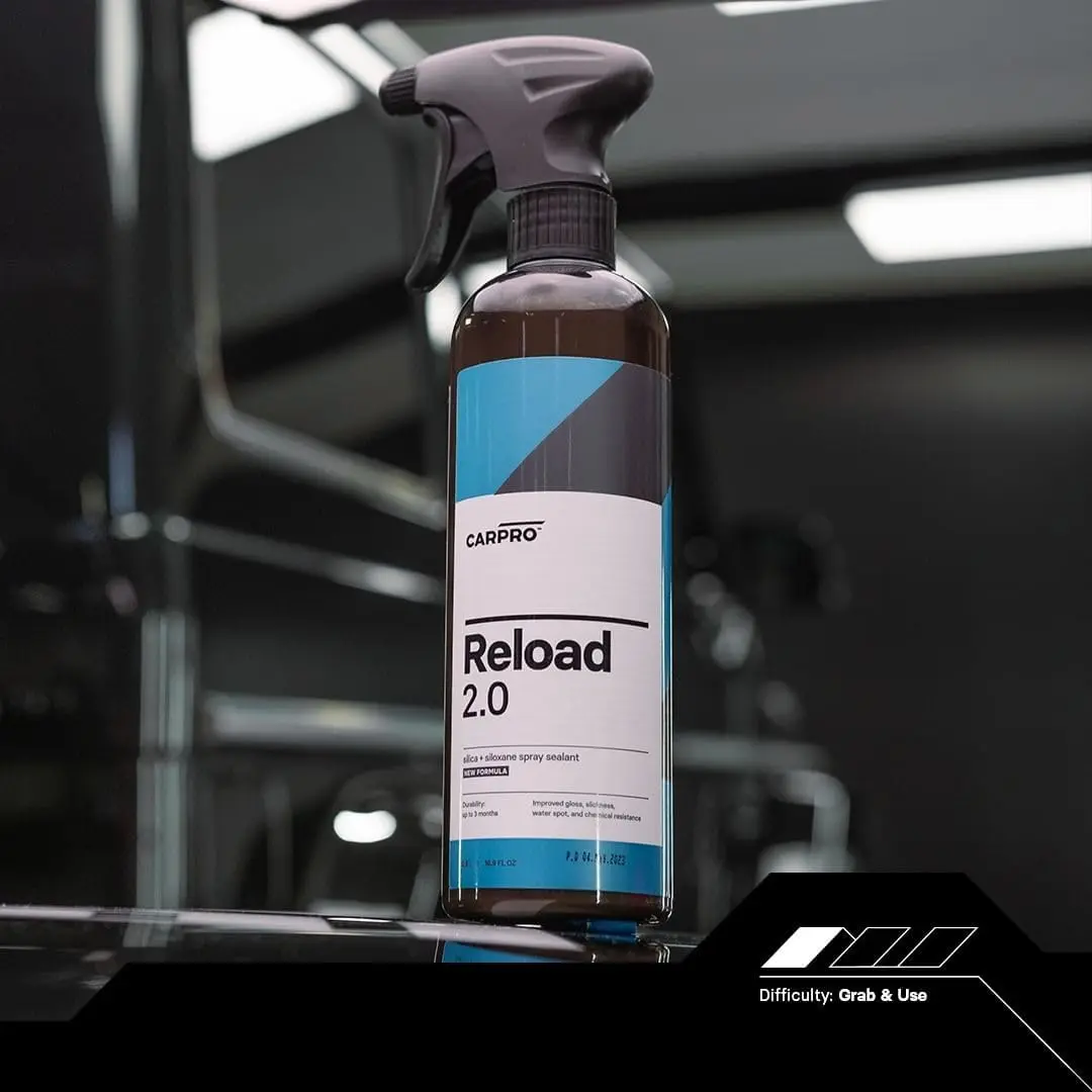 

CARPRO Reload 2.0 Spray Sealant, Silica + Silane Ceramic Spray for Ceramic Coatings, Super Hydrophobic, Self-Cleaning
