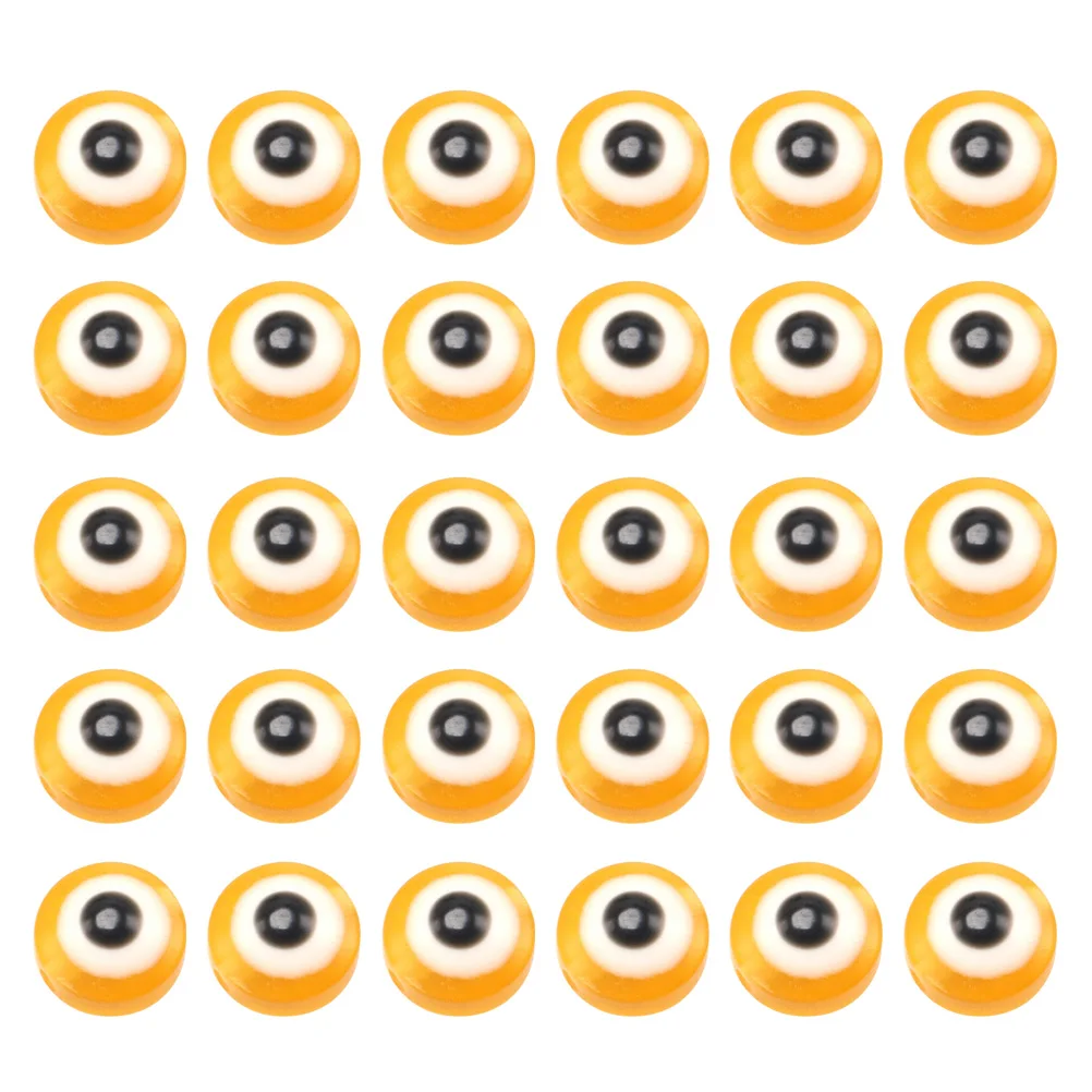 

100Pcs Eyeball Pendant Charms Resin DIY Jewelry Making Kit for Necklace Bracelet Earrings Keychain Craft Projects Plastic