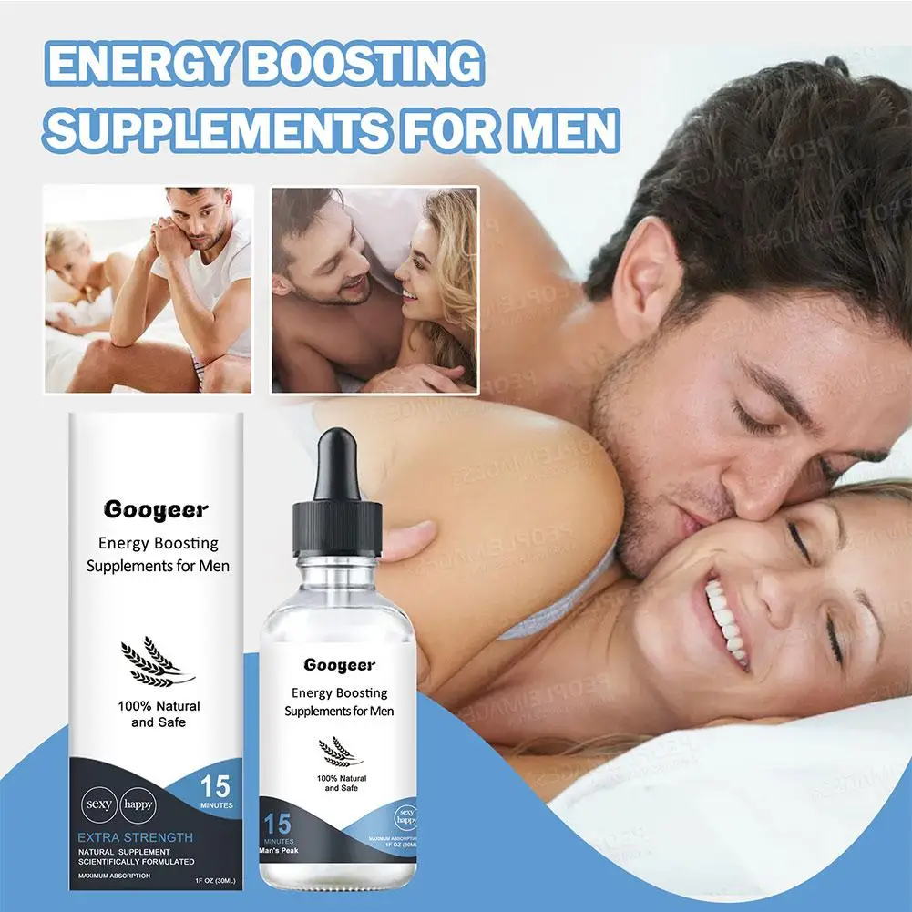 Energy Boosting Supplements For Men Enhance Endurance Supplement Strength Power Performance Energy Booster Better Mood