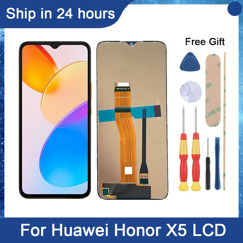 

AiNiCole 6.5'' For Huawei Honor X5 LCD Display Touch Screen Digitizer Assembly HonorX5 VNA-LX2 LCD Screen Replacement