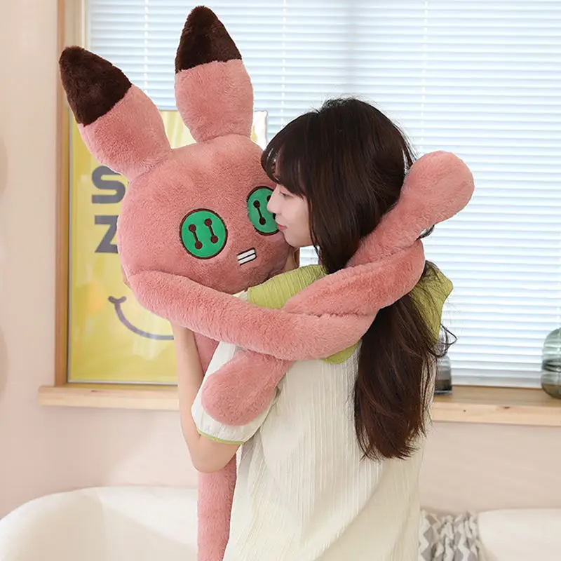 100-200CM Cute Octopus Long Pillow Funny Rabbit Frog Cat Long Claws Plush Toys Sofa Bed Cushion Appease Dolls