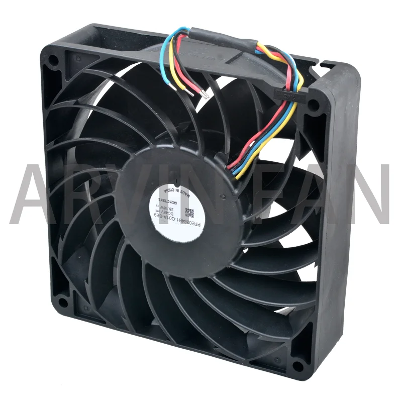 Brand New Original PFE0384B1-Q01A-SE9 14cm 140mm Fan 140x140x38mm DC48V 28.18W 4 Lines Cooling Fan For Server Inverter Car