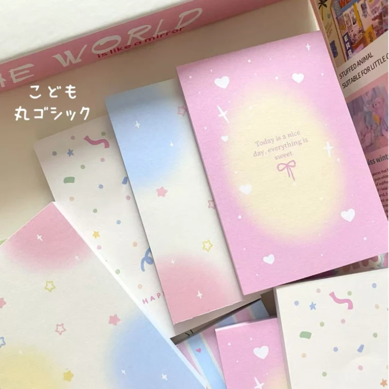 1 Pz/50 fogli Note Appiccicose Del Fumetto Può Essere Strappato Antiaderente Ufficio Appiccicoso Lavoro Diario Preparazione Accessori Per Ufficio Kawaii