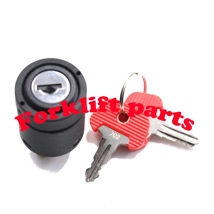 Forklift parts for Jungheinrich ERE120 forklift key switch ignition switch 28526100 key 702