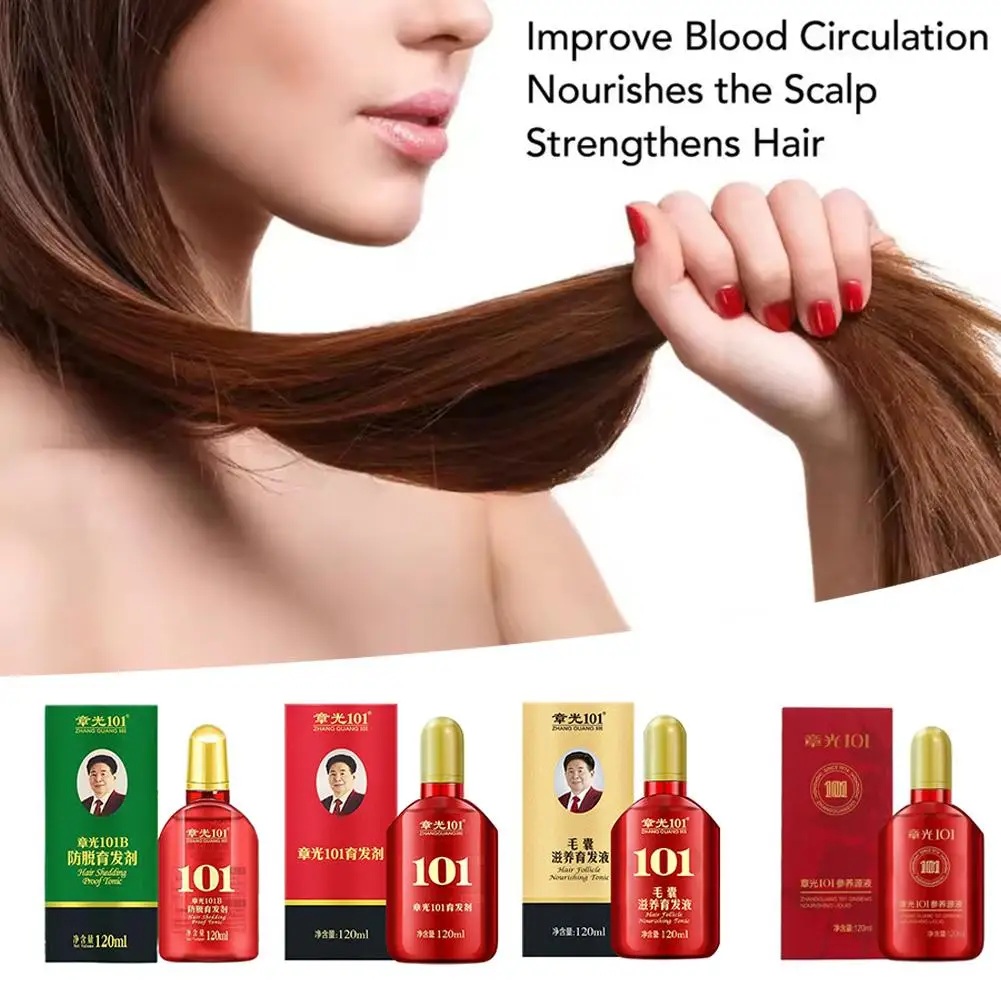 

ZHANGGUANG 101B HAIR TONIC 120 Ml Hair Treatment Essence Anti-hair Essence Powerful Medicine Chinese 100% Original Therapy L4V6