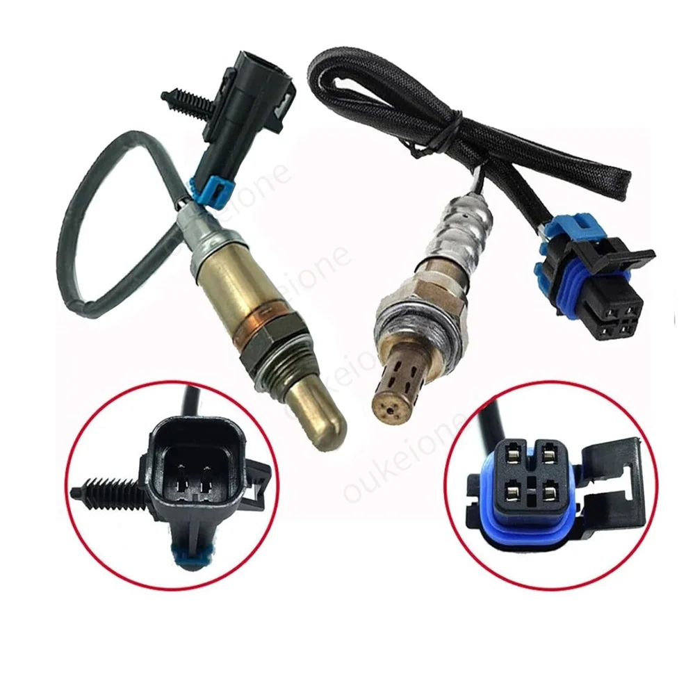 2Pcs Oxygen O2 Sensor Upstream Downstream for 2002 2003 Chevrolet Trailblazer EXT GMC Envoy XL Isuzu Ascender Oldsmobile 4.2L