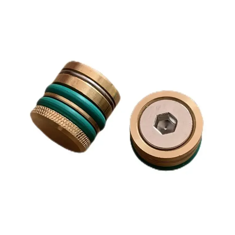 Green double fluorinated rubber ring in stock