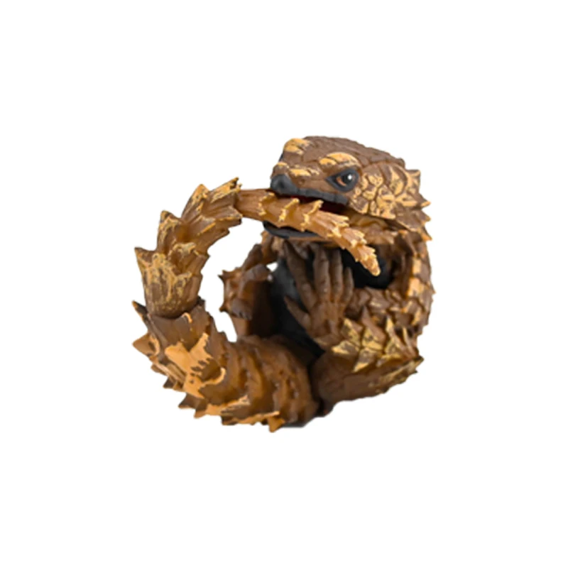 SO-TA Gashapon Capsule Toy Lizard Action Figure Gachapon Pet Reptiles Armadillo Girdled Lizard Figure Echinoderma Gecko Model