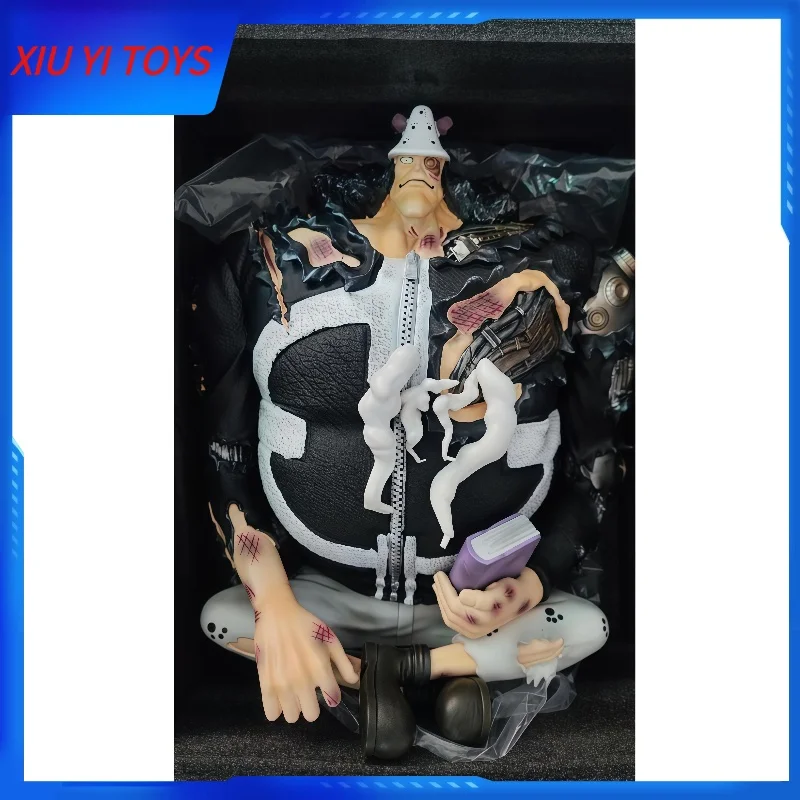 

45cm One Piece Figure Bartholemew Kuma Px-0 Injured Oversized Statue Model Collection Desktop Ornament Decoration Gift Toys Kids