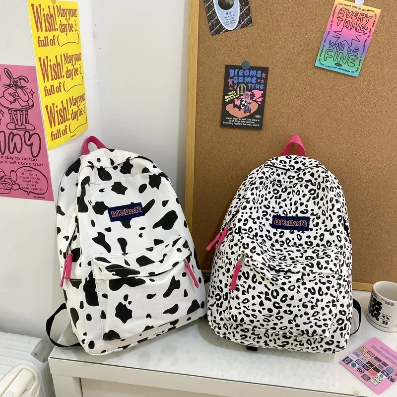 Mochilas infantis casuais para meninos, mochila de lona para crianças pequenas, mochilas fofas da moda, bolsa escolar, bolsas de classe para meninas