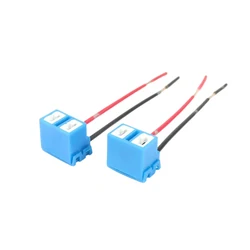 2 Pieces H7 Car Bulb Holder Vehicle Auto Headlight Socket Connector Adapter Automobile Replacement Spare Accessories