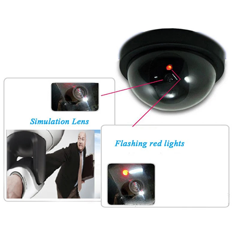 LED Dome Camera Convenience And Simplicity Library, Park, Work