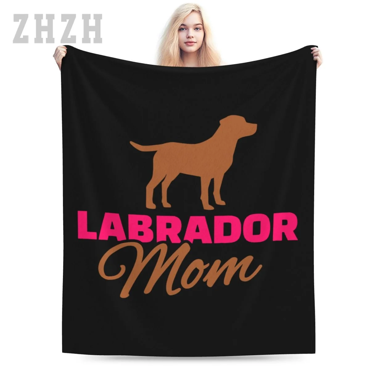 Manta Labrador Retriever perros madre mamá franela multifunción Camping funda de sofá mantener caliente