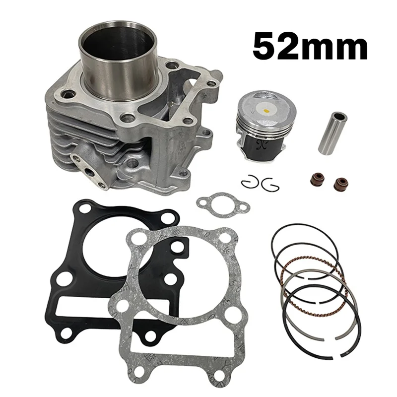 

For Suzuki GS125 GN125 EN125 GZ125 DR125 AN125 125Cc Compatible 52Mm Motorcycle Engine Cylinder Piston Kit