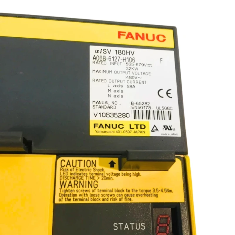 

Сервоусилитель Fanuc A06B-6127-H106, проверен, исправен, в наличии, быстрая доставка.