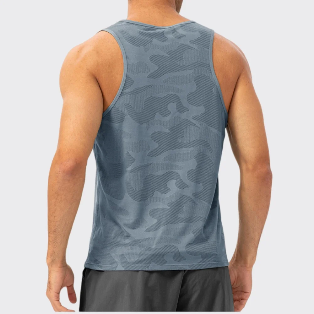 Men's Fitness Vest Sportswear Men Quick-drying Breathable Bodybuilding Sleeveless Shirt Summer Solid Color Gym Running Tank Tops