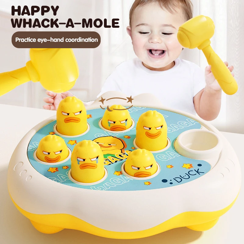 

Baby Toys Whack-a-mole Interactive Kids Early Educational Puzzle Toys For Baby Boy Girl Toddler Christmas Halloween Game Gifts
