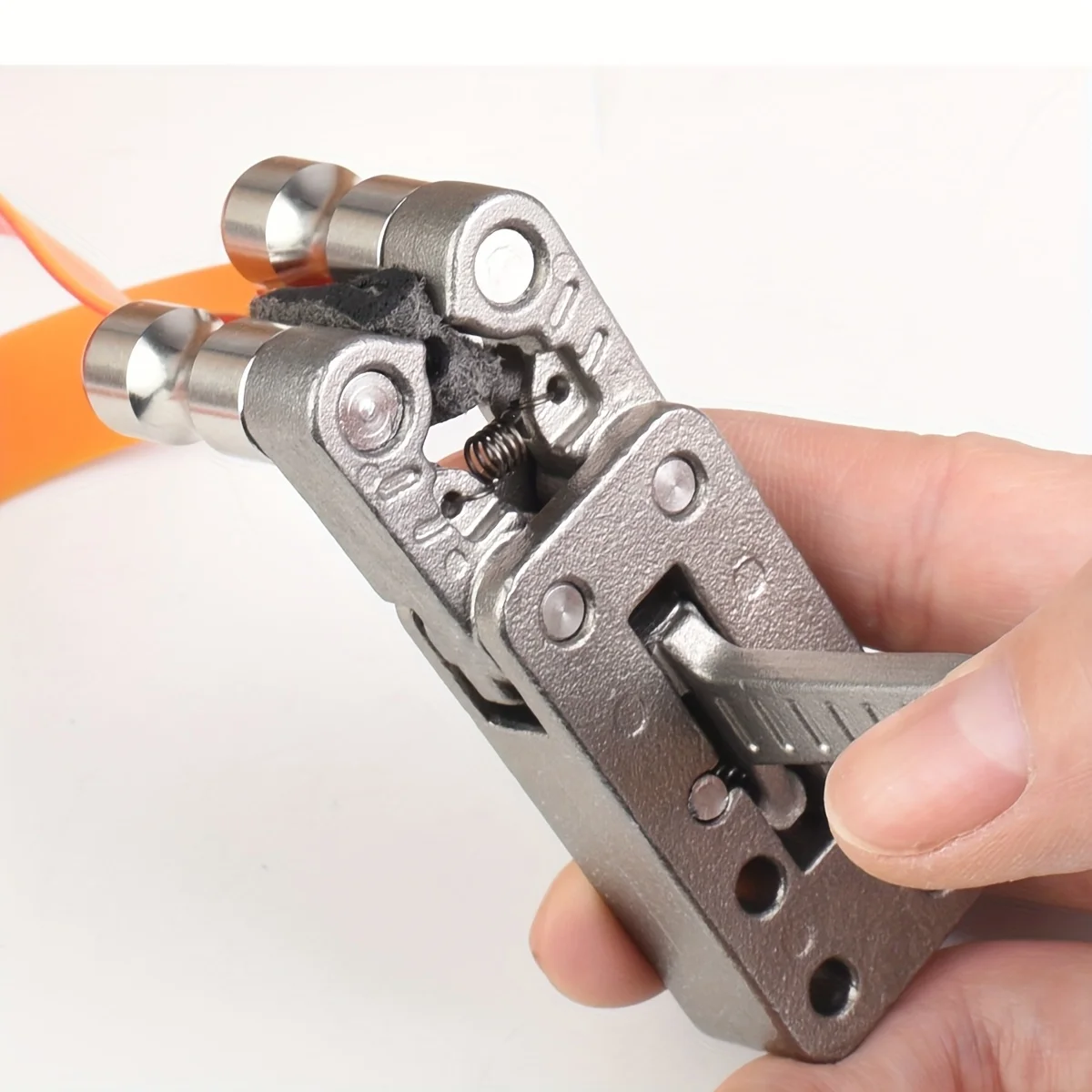 Automatic Opening Closing Device Alloy Slingshot Trigger - Wristband Release for Hunting & Fishing - Durable & Precise