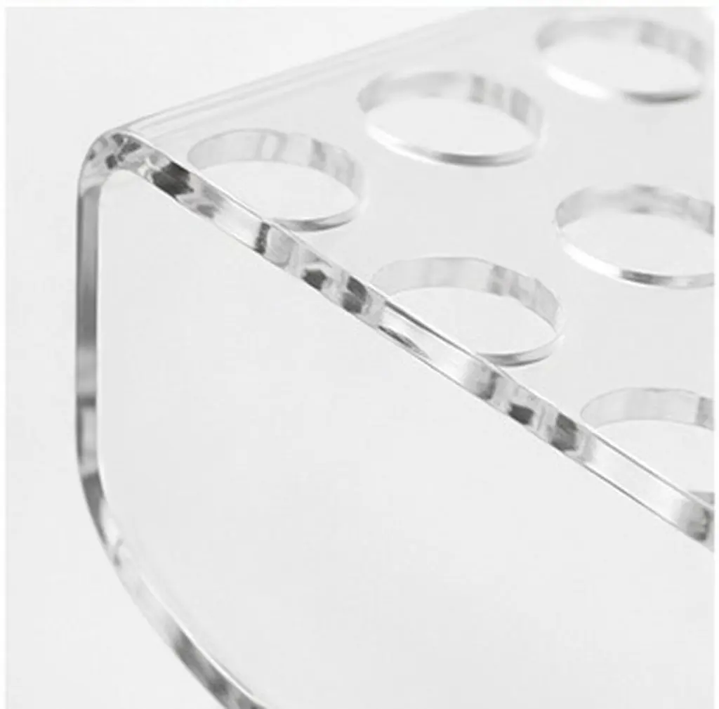2Pcs Acrylic Acrylic Pen Display Stand Holder For Retail Store Counter Display Pen Collector Transparent Slot Desktop