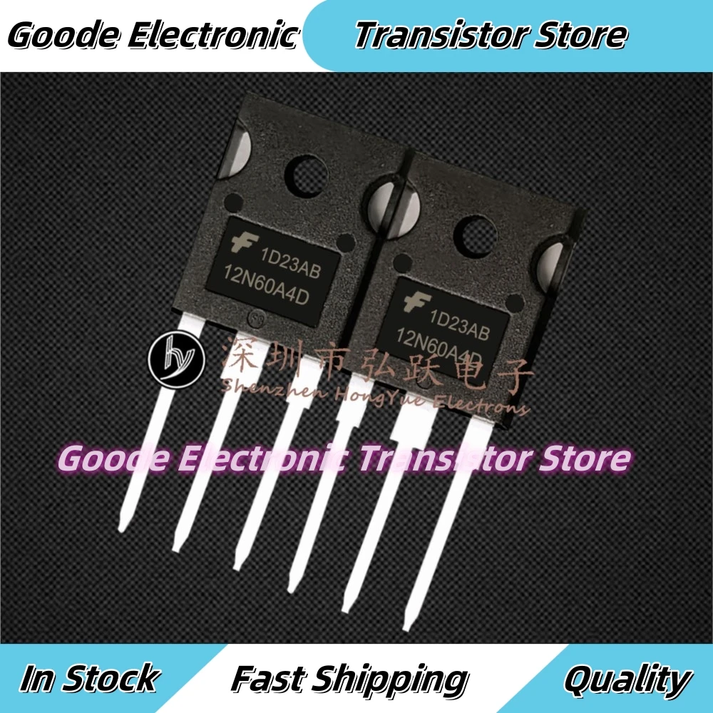 10PCS 12N60A4D HGTG12N60A4D   TO-247 54A  600V  Best Quality Fast Shipping