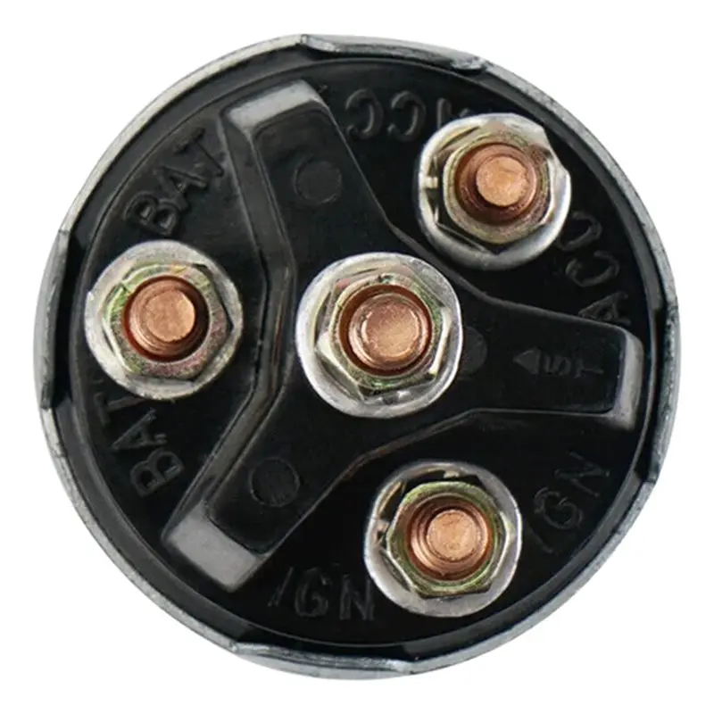 Must Have Universal 12V Auto Ignition Starter Switch 4 Position 2 Keys On Off For Car Boat For Tractor Tuning Truck Tool view 2