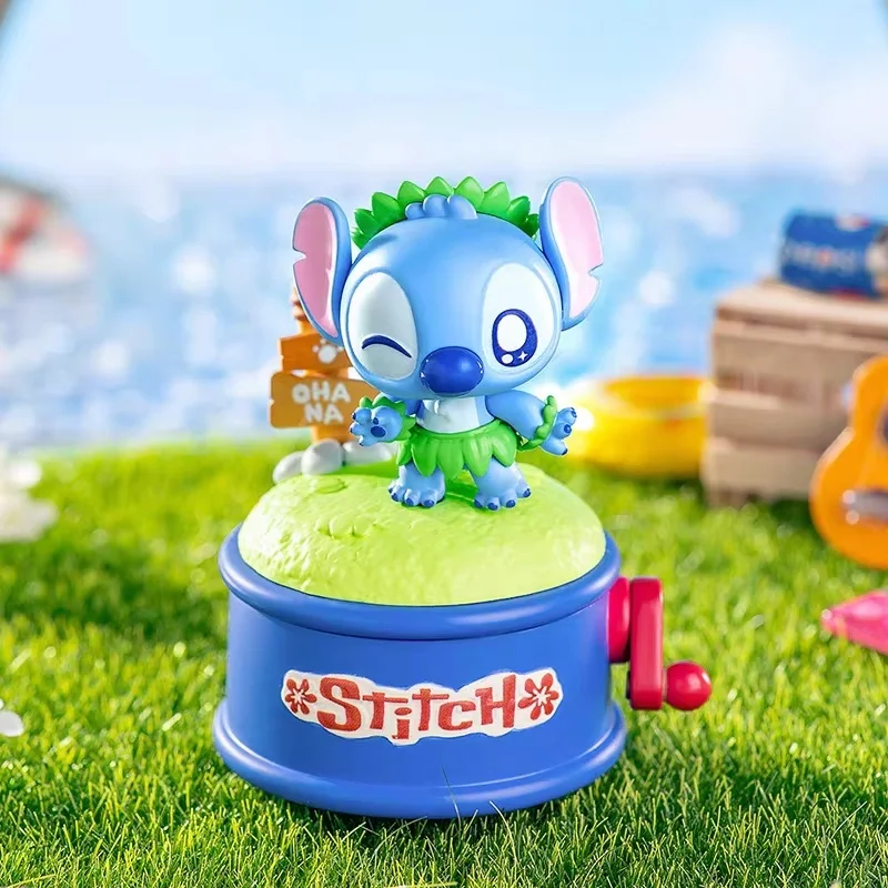 Disney Stitch Cute Island Blind Box Ornament Handmade Interstellar Baby Mobile Clockwork Trendy Toy Gift Birthday Gift Kawaii