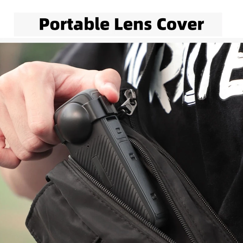 Bộ bảo vệ ống kính silicon 20CB cho nắp ống kính 360 Dễ dàng cài đặt phụ kiện máy ảnh