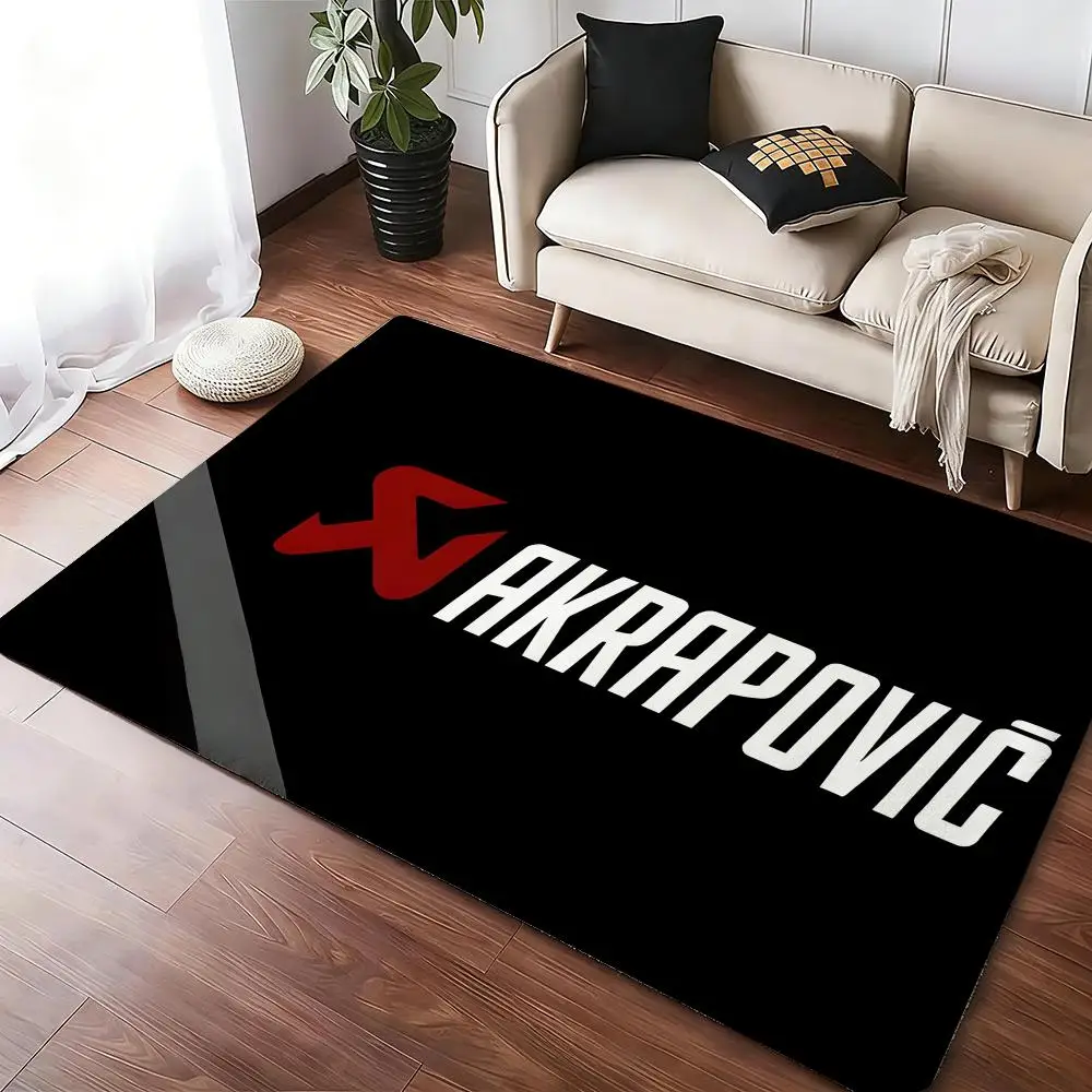 Ak-ra-povics Performance Floor Mat Soft Thickened Absorbent Non-Slip Bedroom Living Room Door Mat Home Decor Flannel Rugs