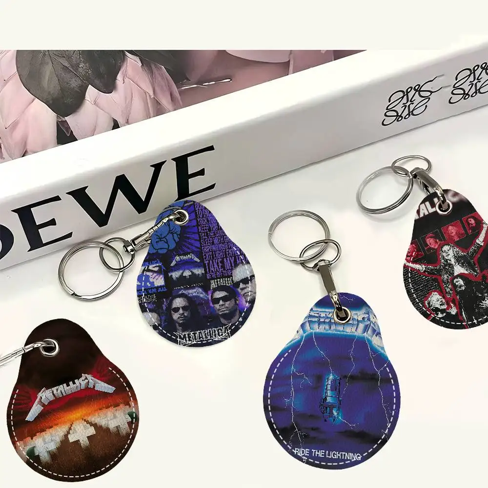 Band Cool M-METALLICA Door Access Control Keychain Hotel Famliy Access Keys Protective Cover ID Card Tags Keyfob